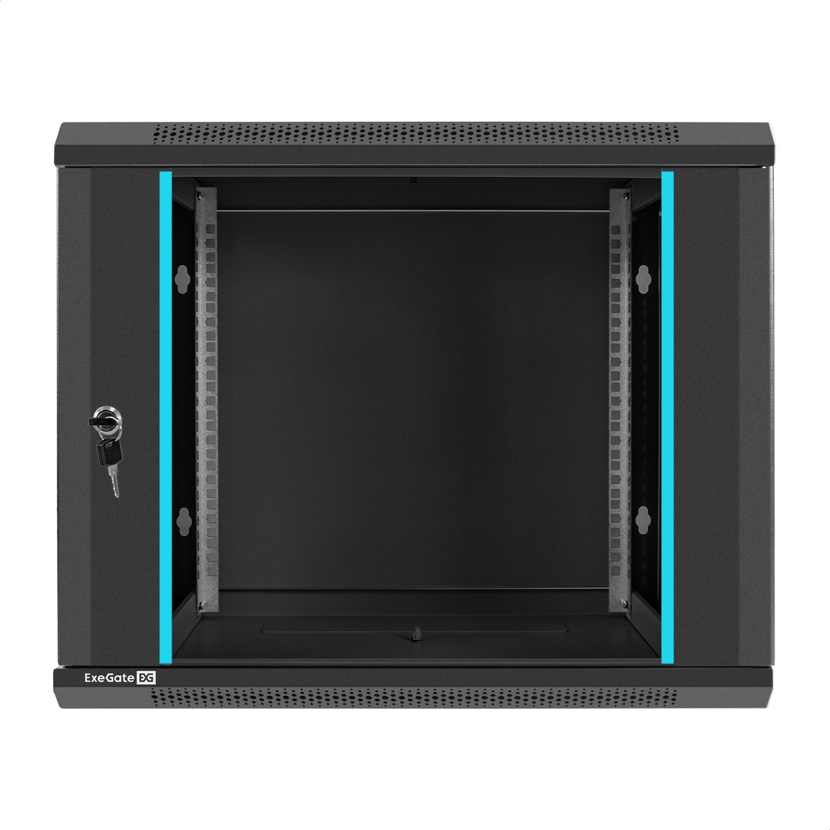 Telecommunication cabinet ExeGate EC-WM-9U.450.G.BLACK