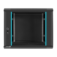 Telecommunication cabinet ExeGate EC-WM-9U.450.G.BLACK