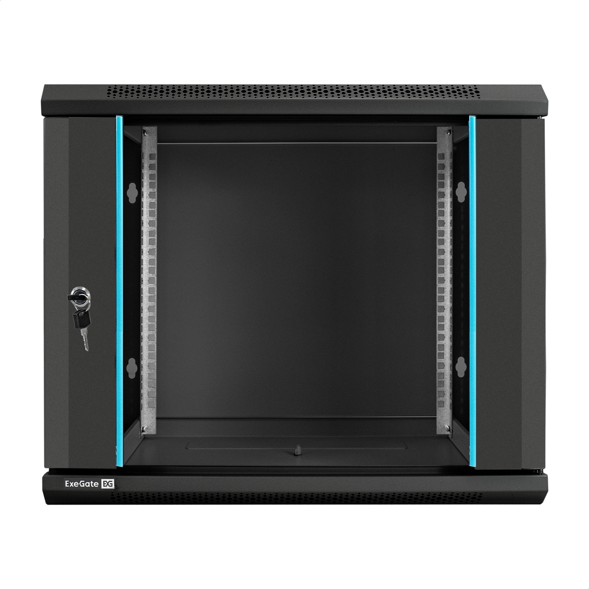 Telecommunication cabinet ExeGate EC-WM-9U.600.G.BLACK