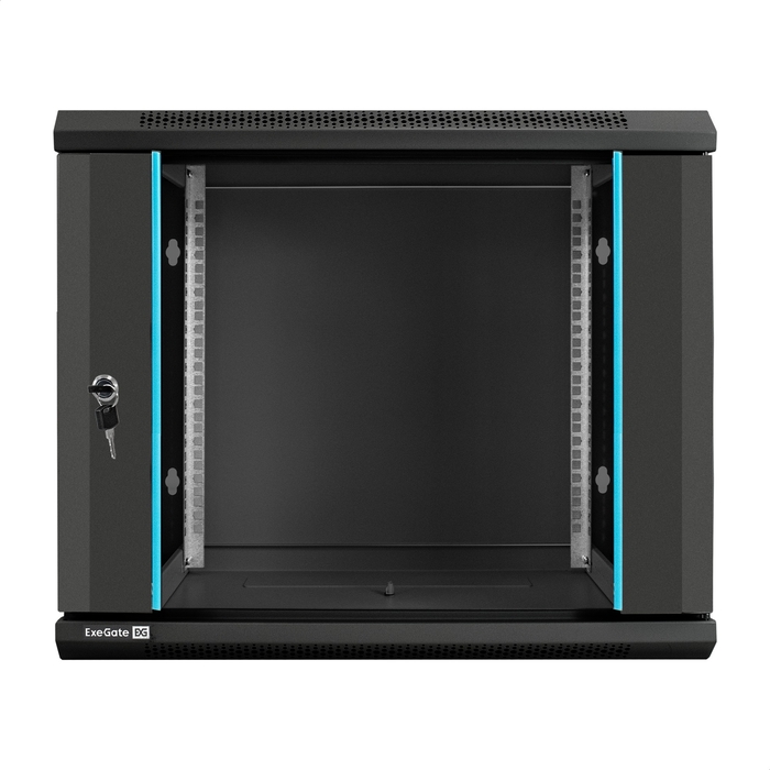 Telecommunication cabinet ExeGate EC-WM-9U.600.G.BLACK