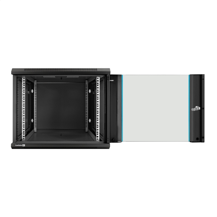 Telecommunication cabinet ExeGate EC-WM-9U.600.G.BLACK
