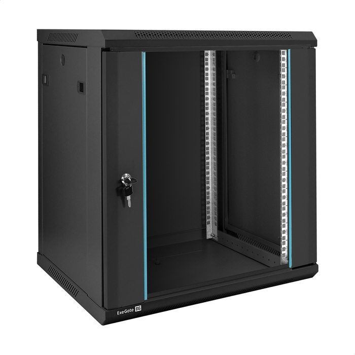 Telecommunication cabinet ExeGate EC-WM-12U.450.G.BLACK