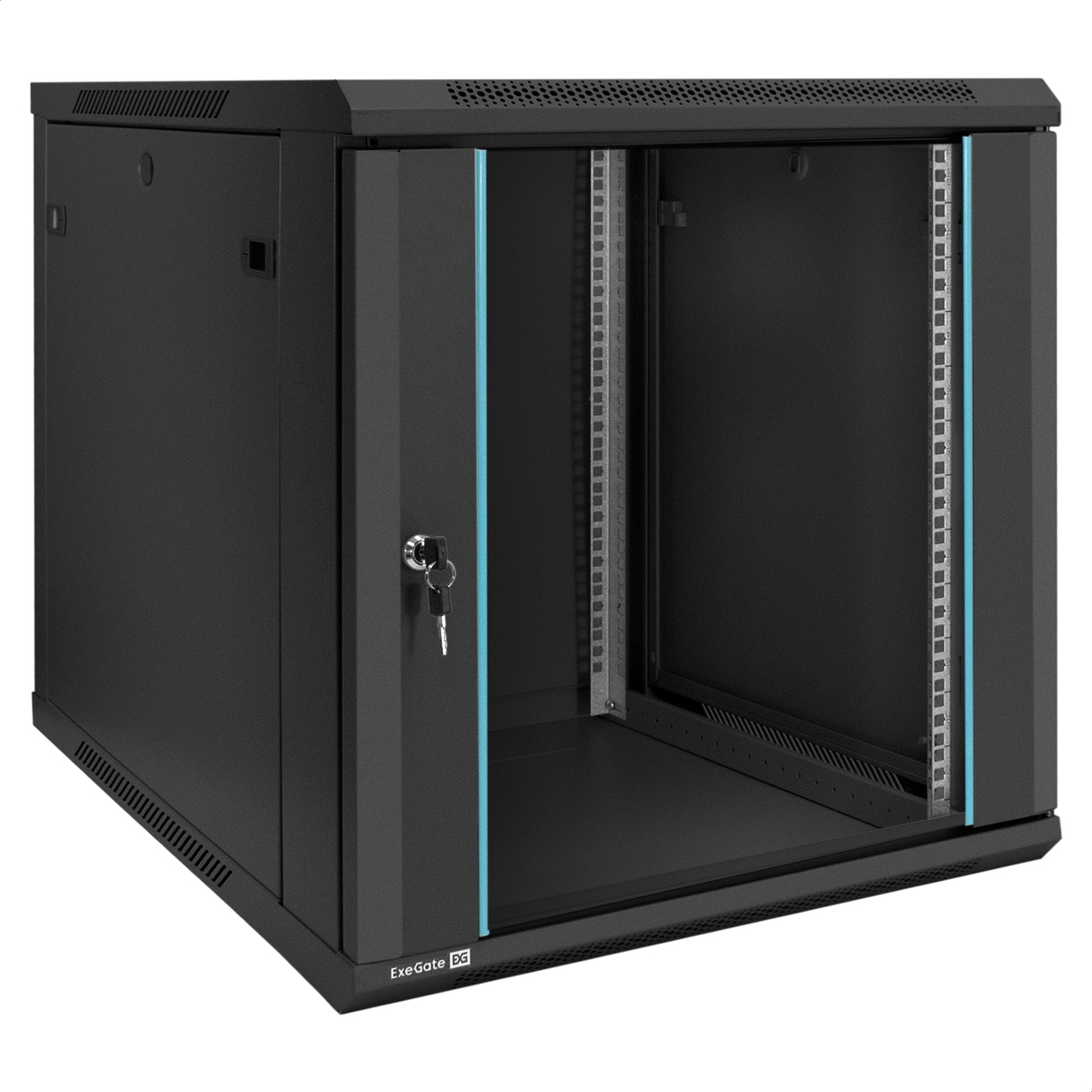 Telecommunication cabinet ExeGate EC-WM-12U.600.G.BLACK