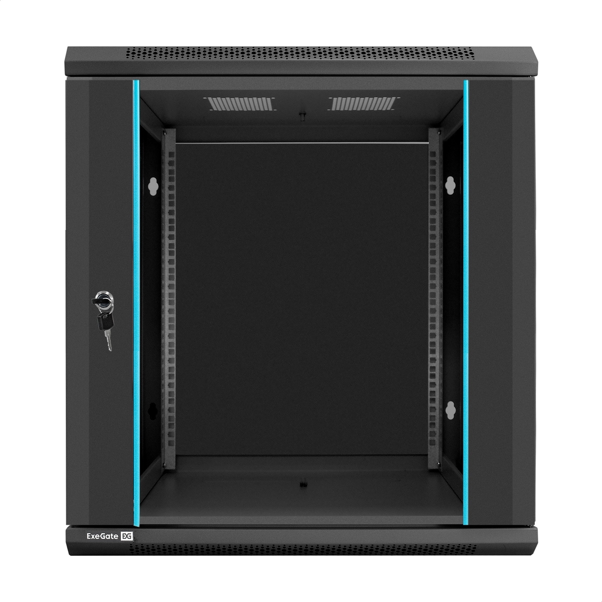 Telecommunication cabinet ExeGate EC-WM-12U.600.G.BLACK