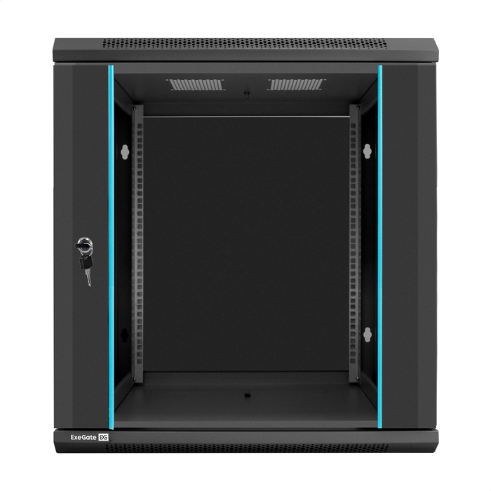 Telecommunication cabinet ExeGate EC-WM-12U.600.G.BLACK