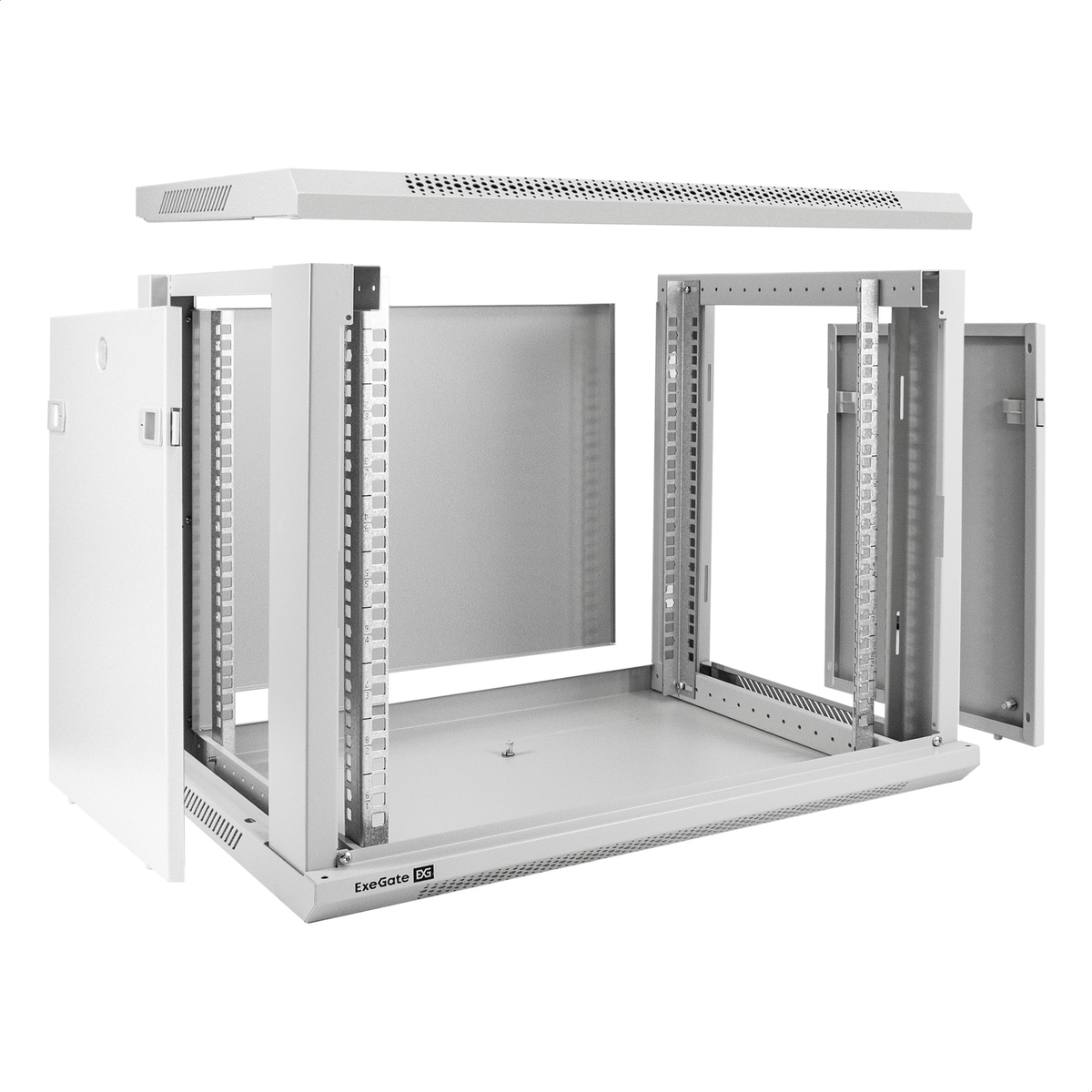Telecommunication cabinet ExeGate EC-WM-9U.450.M.GREY