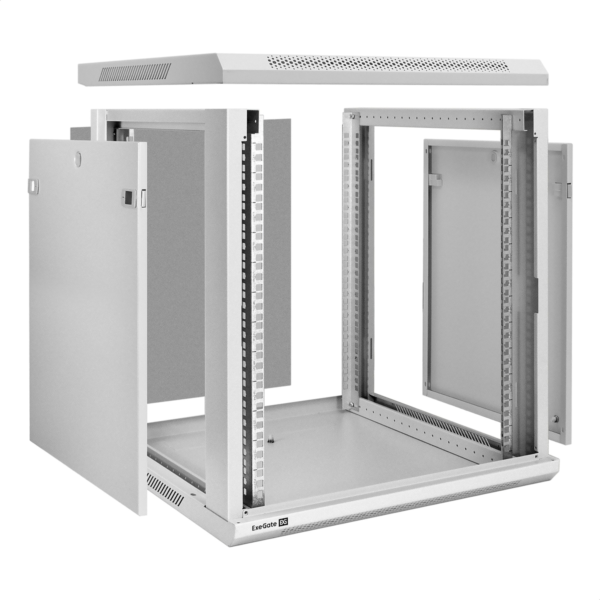 Telecommunication cabinet ExeGate EC-WM-12U.600.M.GREY