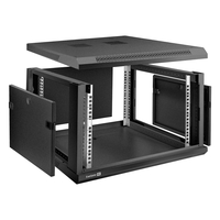 Telecommunication cabinet ExeGate EC-WM-6U.600.M.BLACK