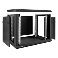 Telecommunication cabinet ExeGate EC-WM-9U.450.M.BLACK