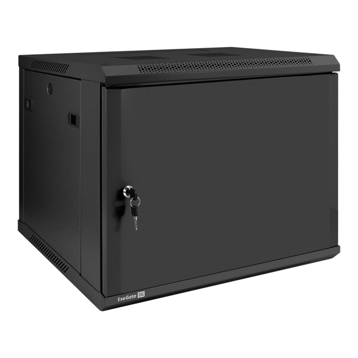 Telecommunication cabinet ExeGate EC-WM-9U.450.M.BLACK