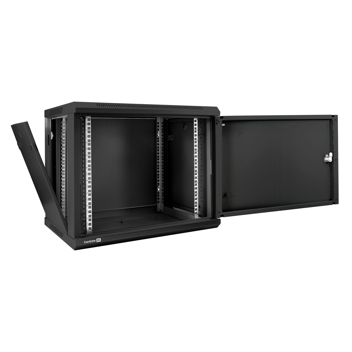 Telecommunication cabinet ExeGate EC-WM-9U.450.M.BLACK