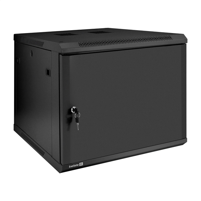 Telecommunication cabinet ExeGate EC-WM-9U.600.M.BLACK