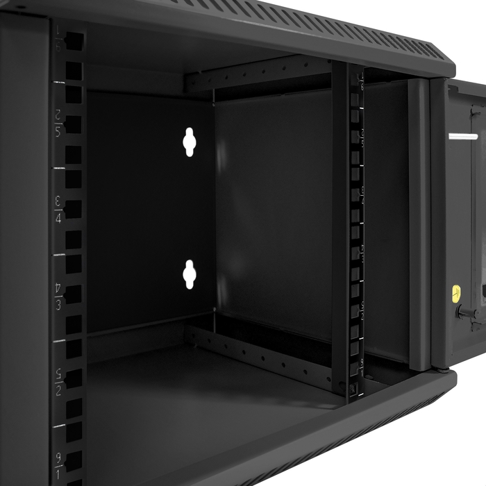 Telecommunication cabinet ExeGate EC-WM-6U.280.G.BLACK