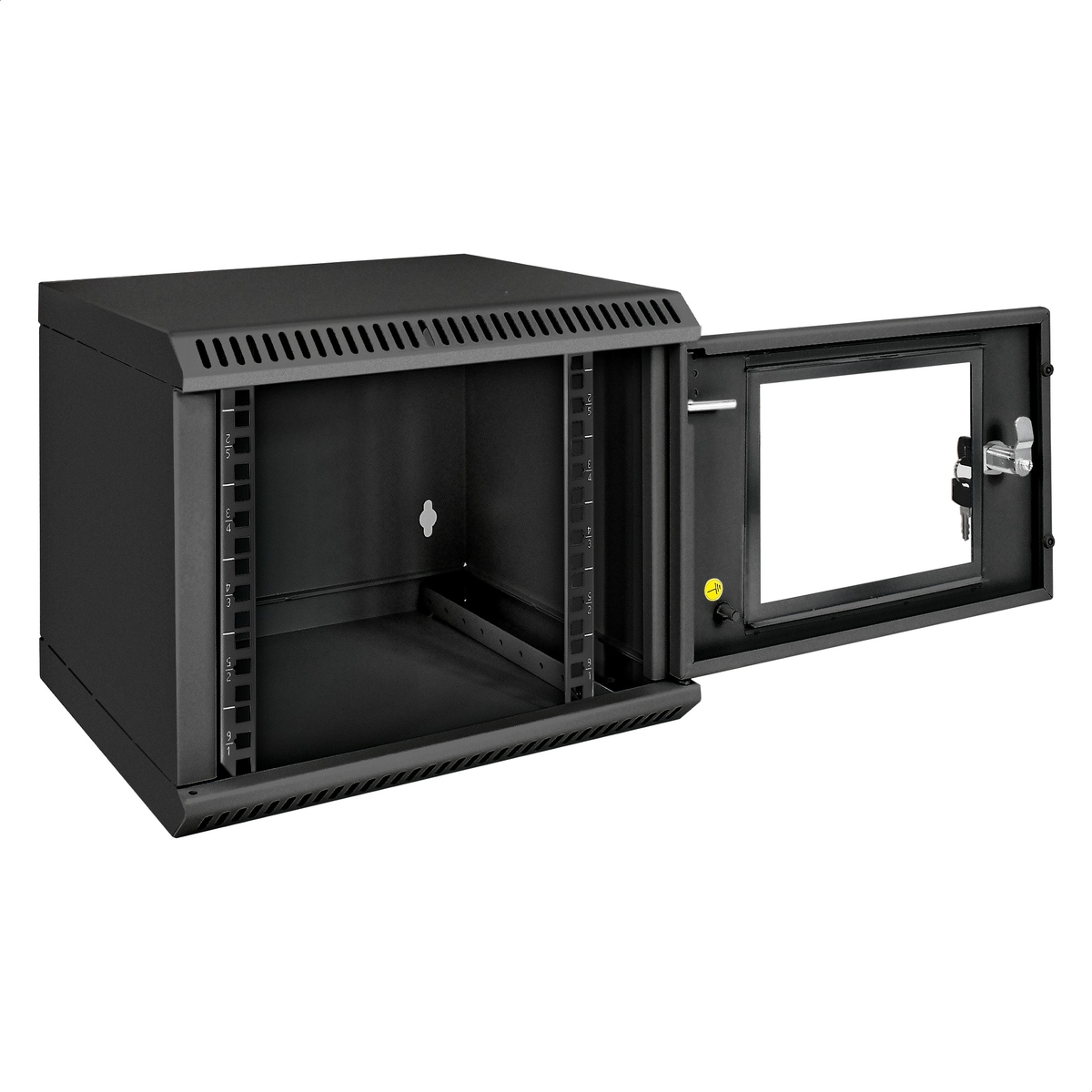 Telecommunication cabinet ExeGate EC-WM-6U.280.G.BLACK