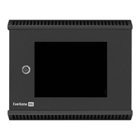 Telecommunication cabinet ExeGate EC-WM-6U.280.G.BLACK