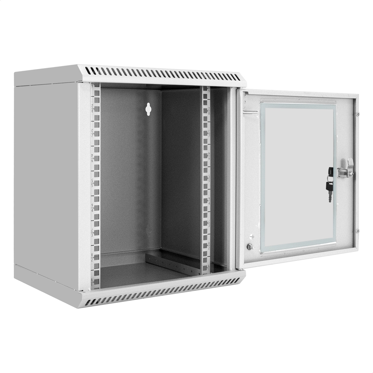 Telecommunication cabinet ExeGate EC-WM-9U.280.G.GREY
