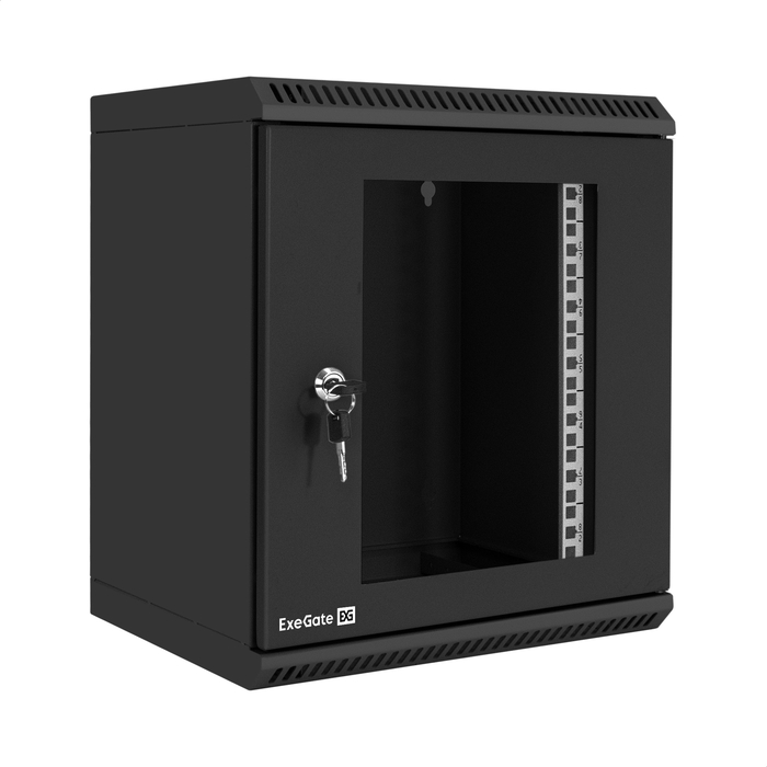 Telecommunication cabinet ExeGate ExeGate EC-WM-9U.280.G.BLACK
