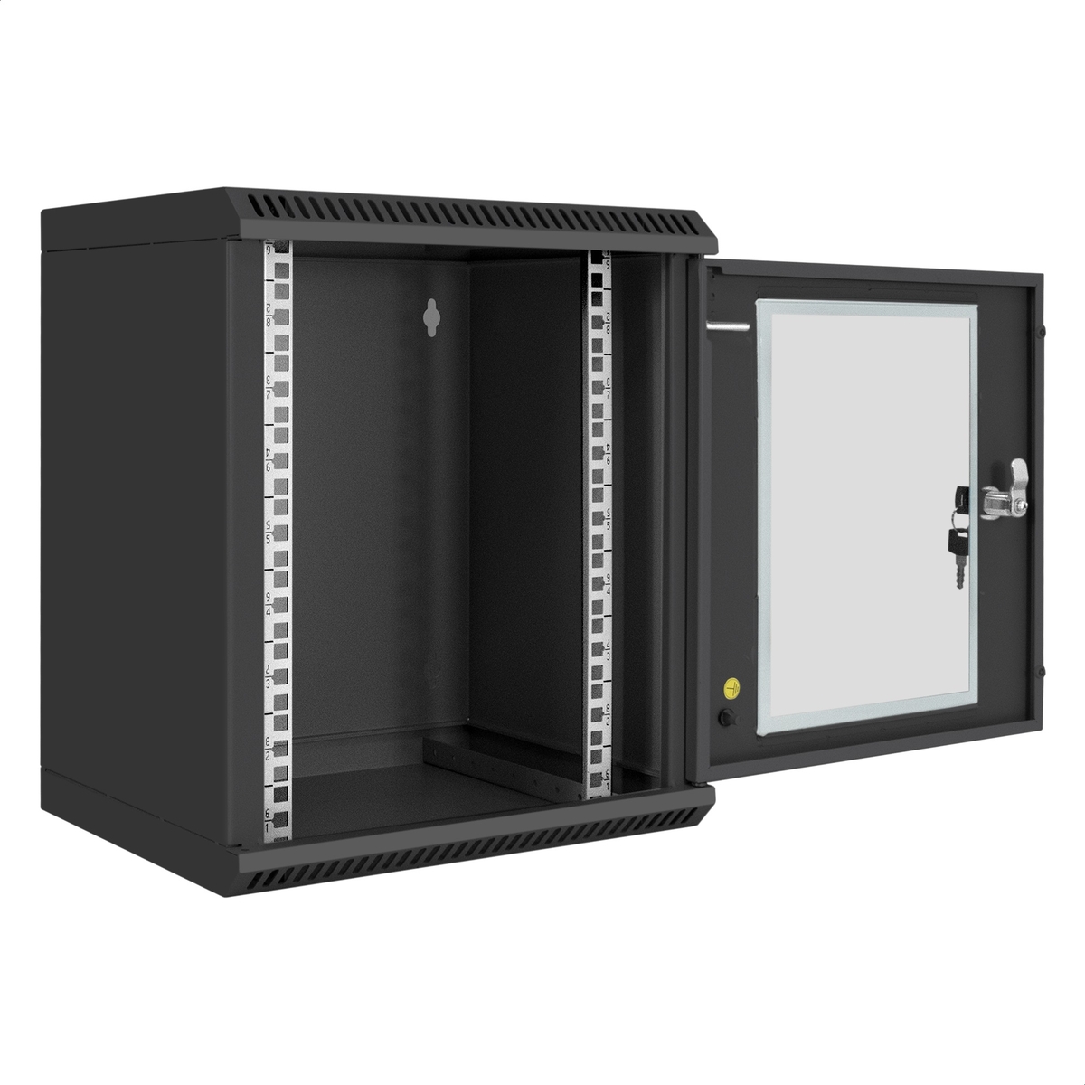 Telecommunication cabinet ExeGate ExeGate EC-WM-9U.280.G.BLACK