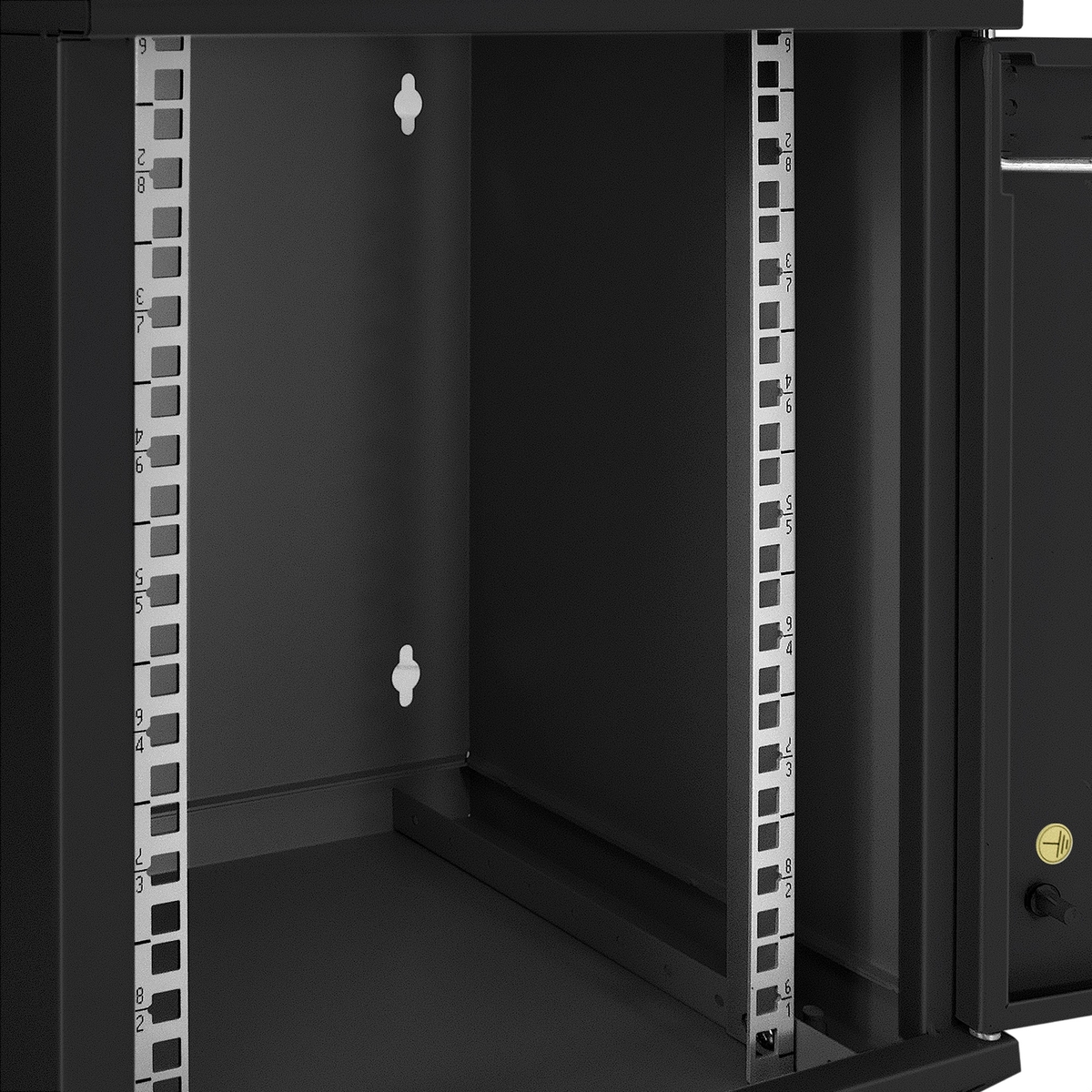 Telecommunication cabinet ExeGate ExeGate EC-WM-9U.280.G.BLACK