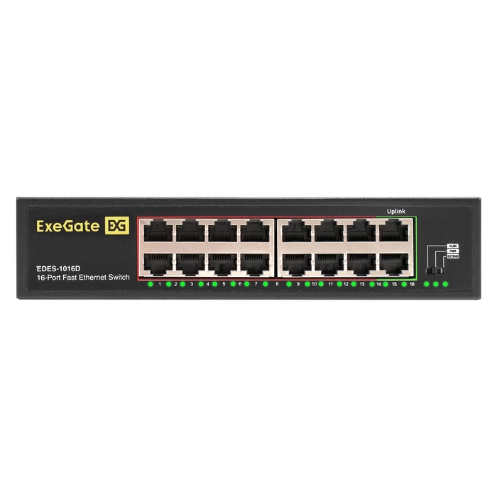 Unmanaged Switch ExeGate EDES-1016D