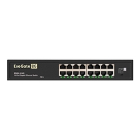 Unmanaged Switch ExeGate EDGS-1016D