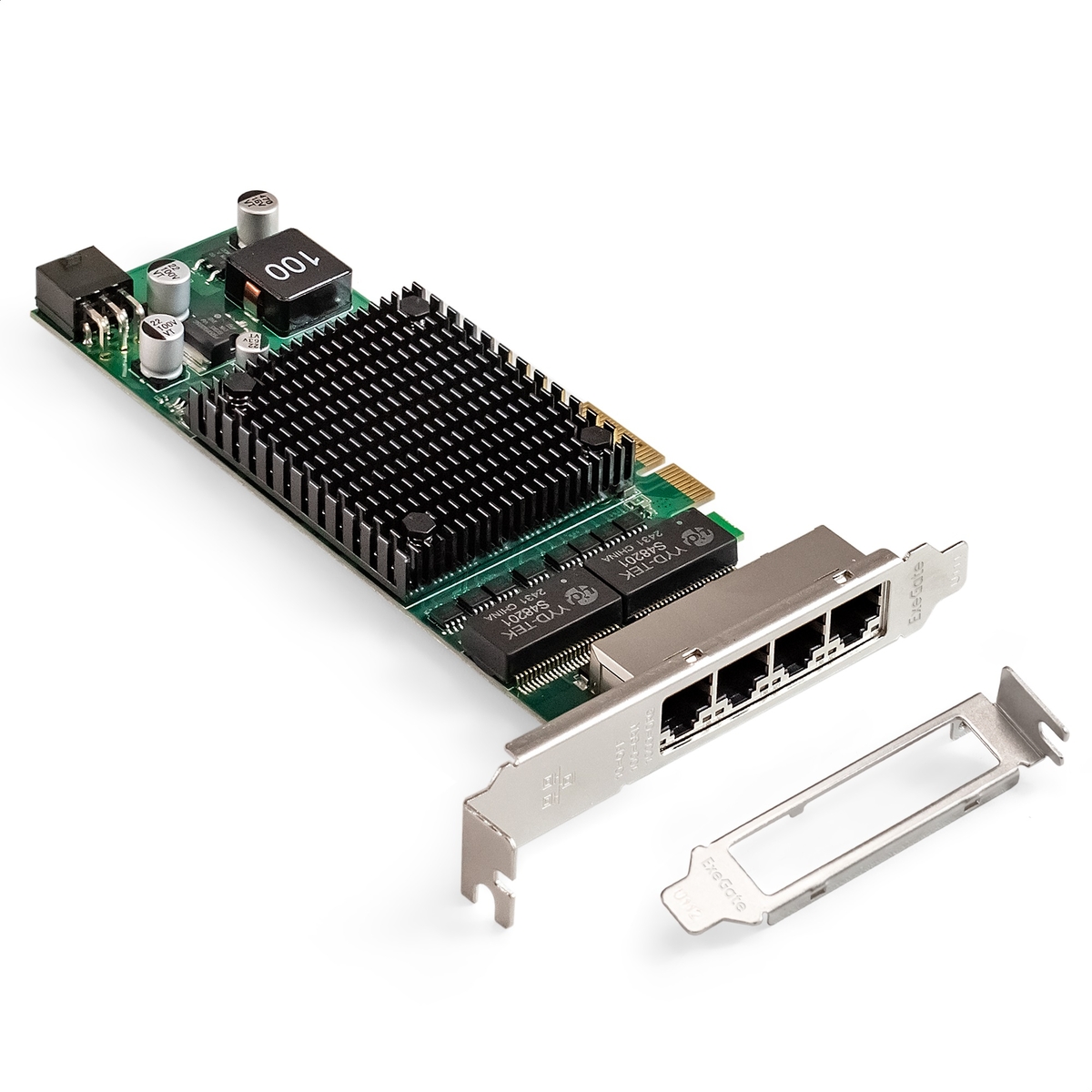 Gigabit NIC ExeGate EXE-I350-T4V2-PoE