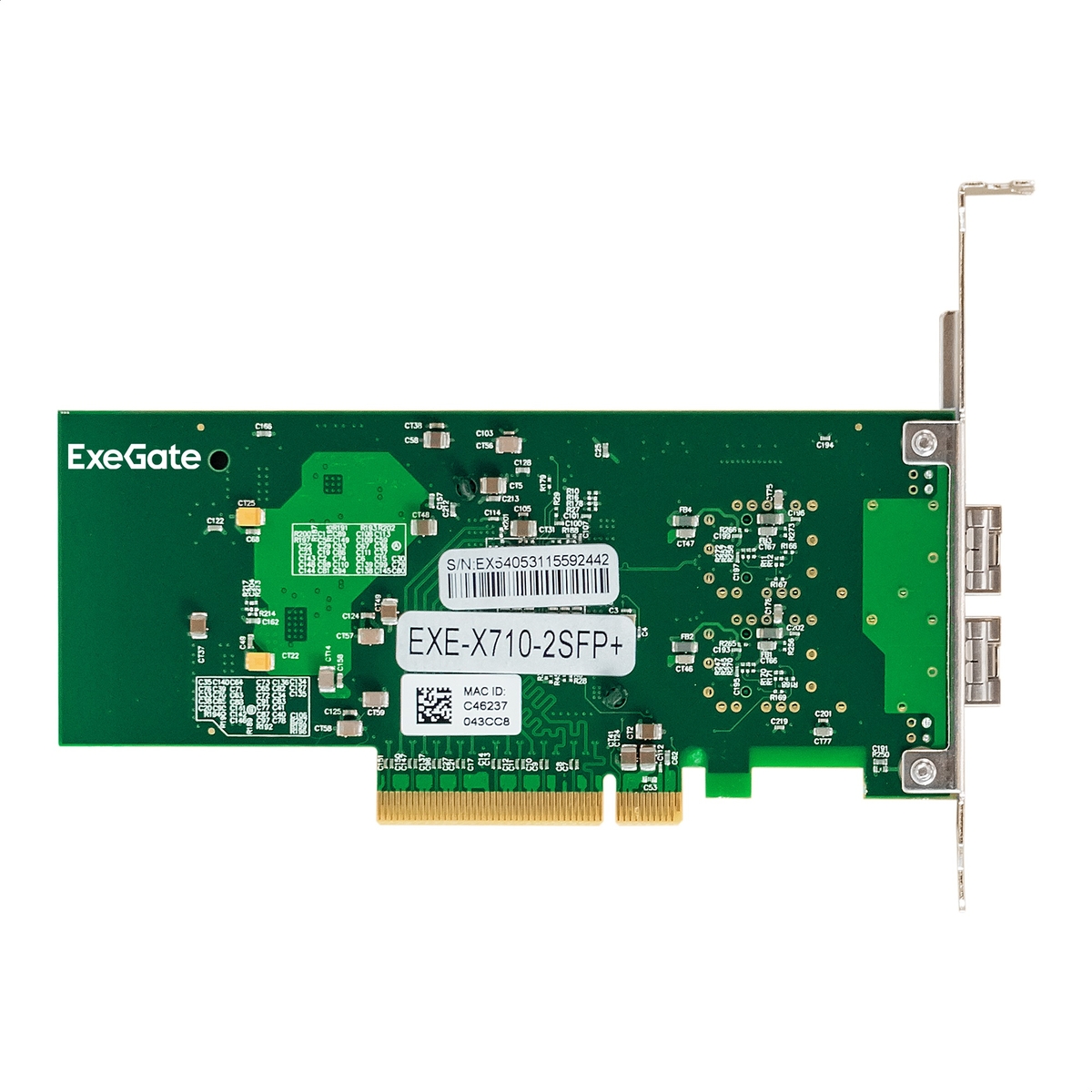 Gigabit NIC ExeGate EXE-X710-2SFP+