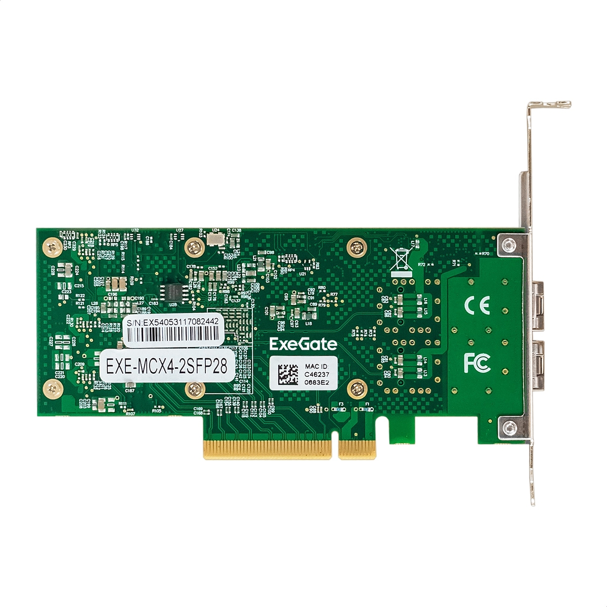 Gigabit NIC ExeGate EXE-MCX4-2SFP28