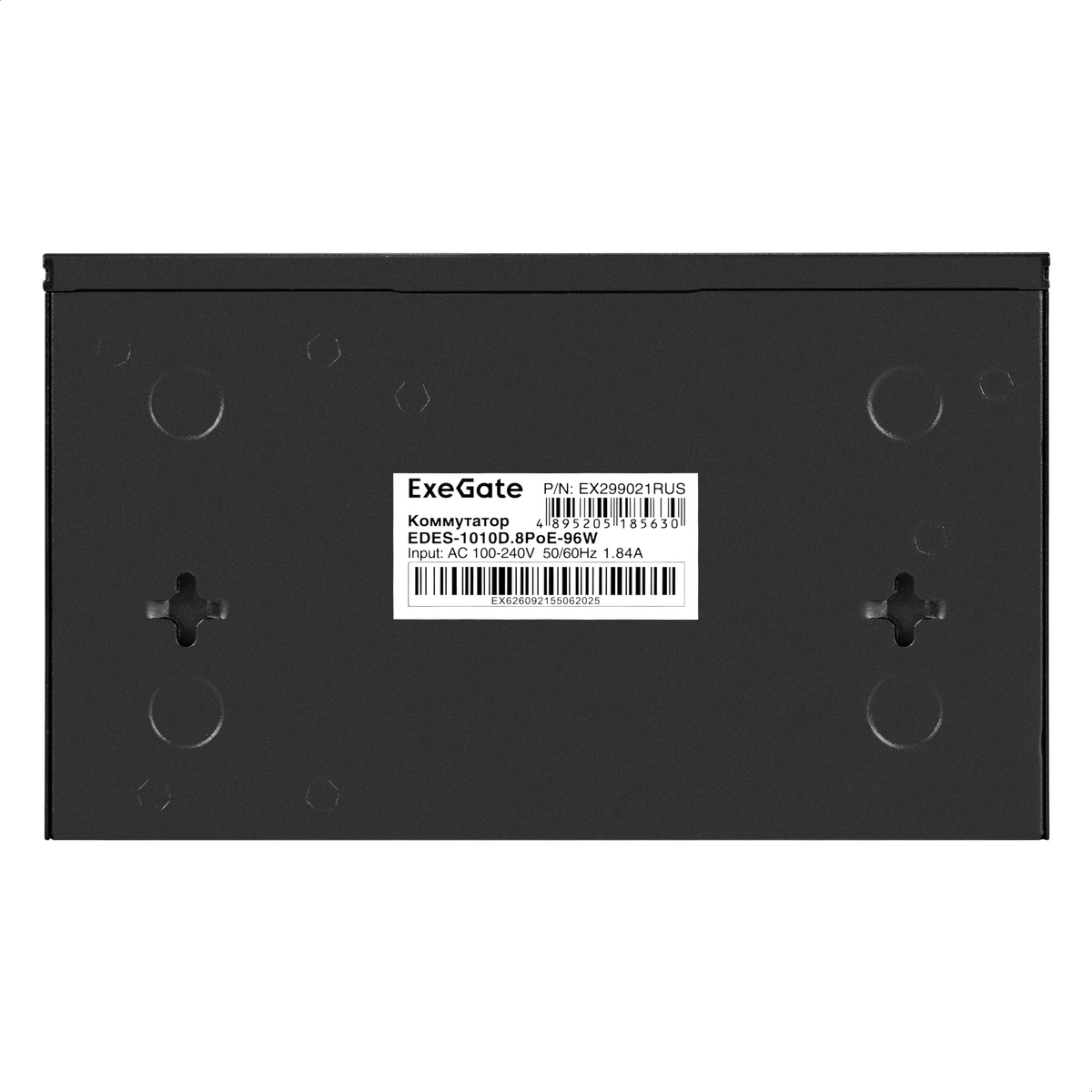 Unmanaged Switch ExeGate EDES-1010D.8PoE-96W