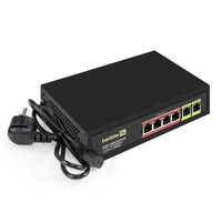 Unmanaged Switch ExeGate EDGS-1006D.4PoE-65W