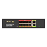 Unmanaged Switch ExeGate EDGS-1010D.8PoE-120W