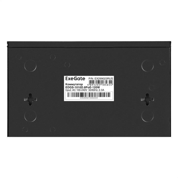 Unmanaged Switch ExeGate EDGS-1010D.8PoE-120W