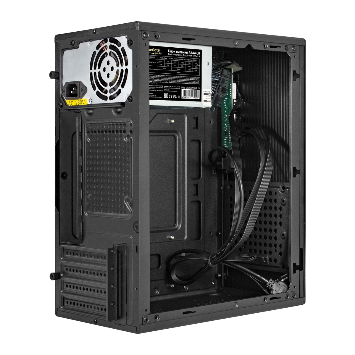 Minitower ExeGate BAA-303MU-AAA400