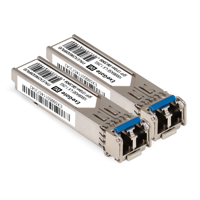 Set ExeGate EXE-82576-F2 + 2xTransceiver EXT-1G-SM1310-LC2-20KM