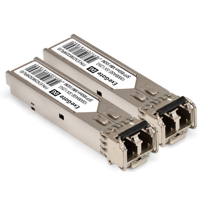Set ExeGate EXE-82576-F2 + 2xTransceiver EXT-1G-MM850-LC2-550M