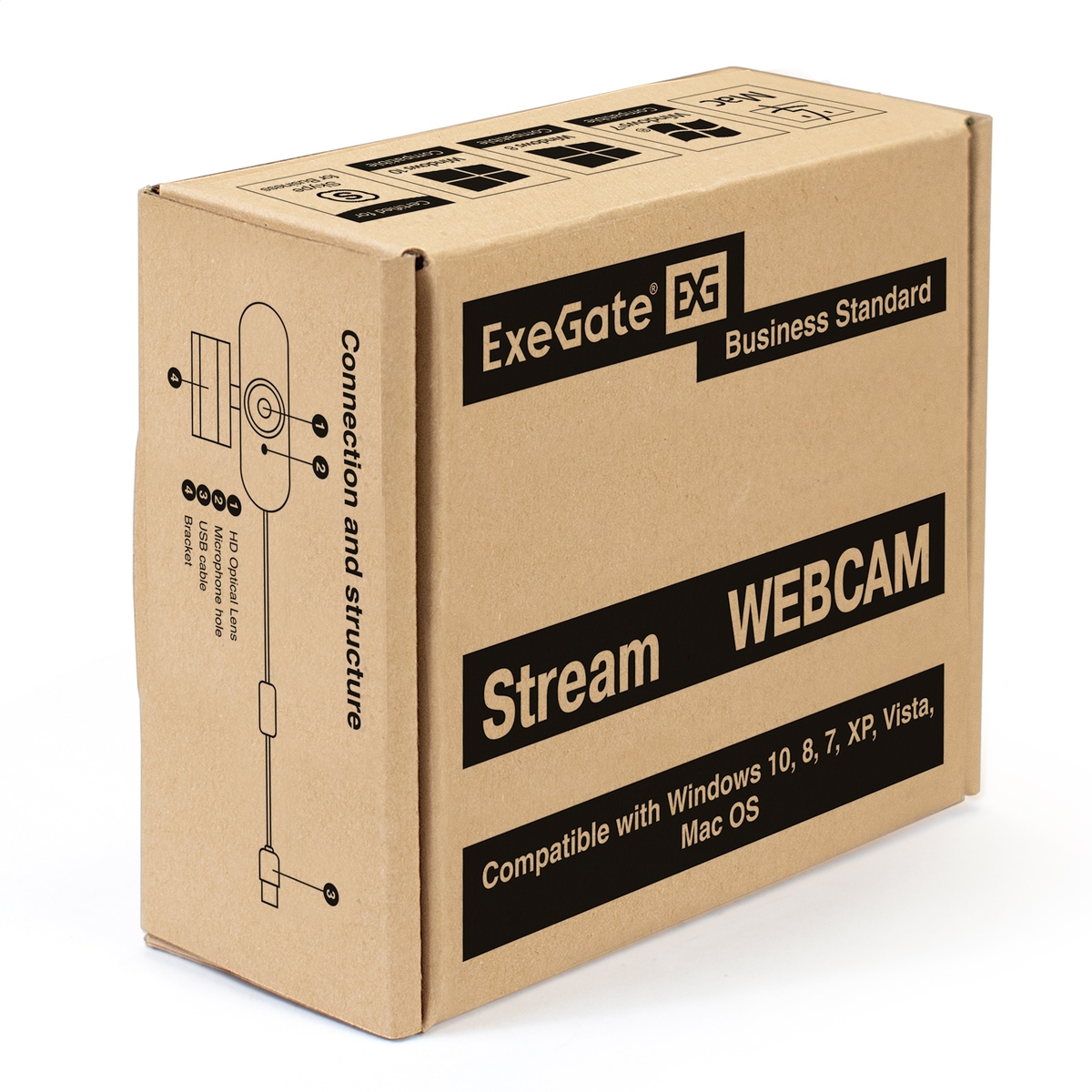 Web camera ExeGate Stream C925 FullHD
