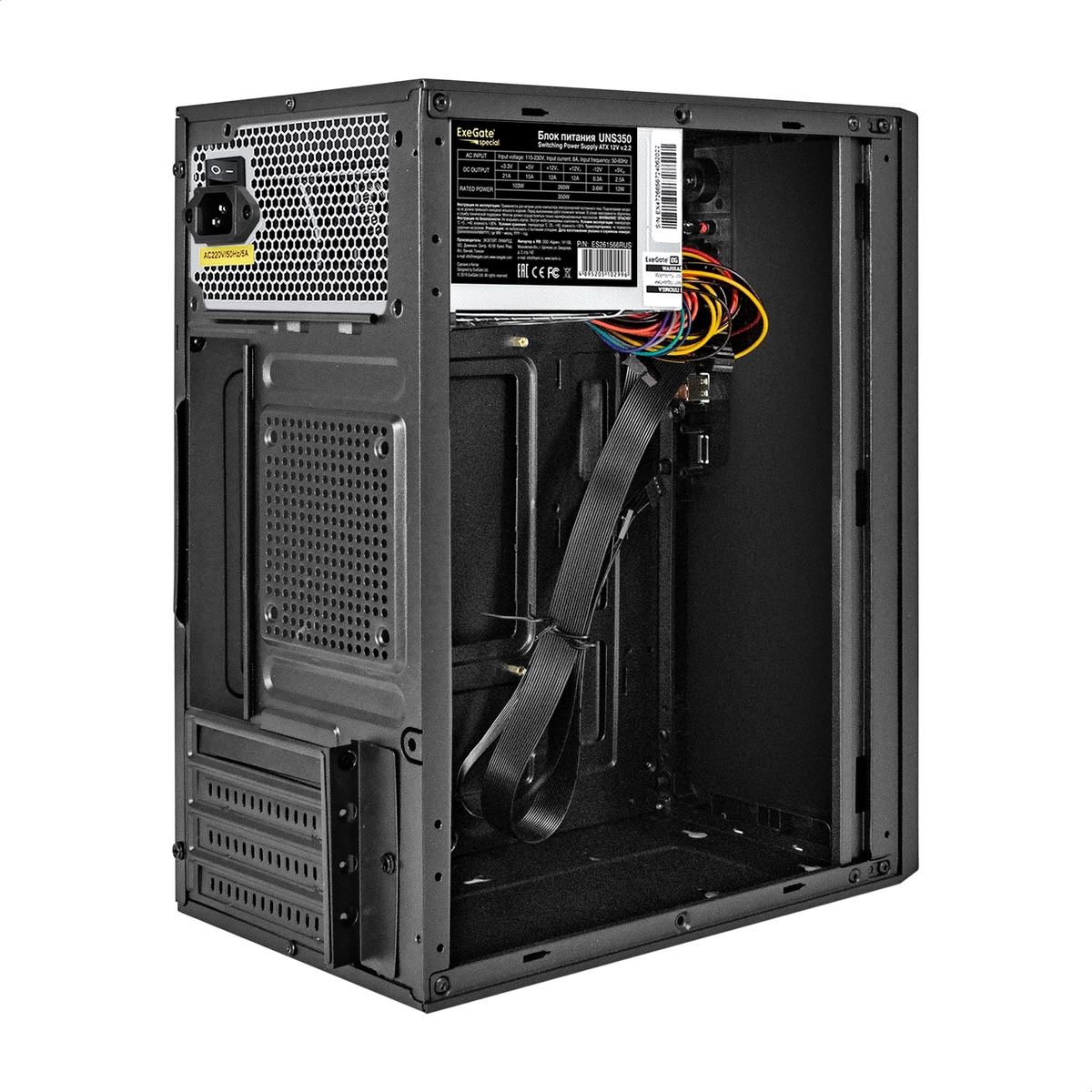 Minitower ExeGate BAA-308UC-UNS350