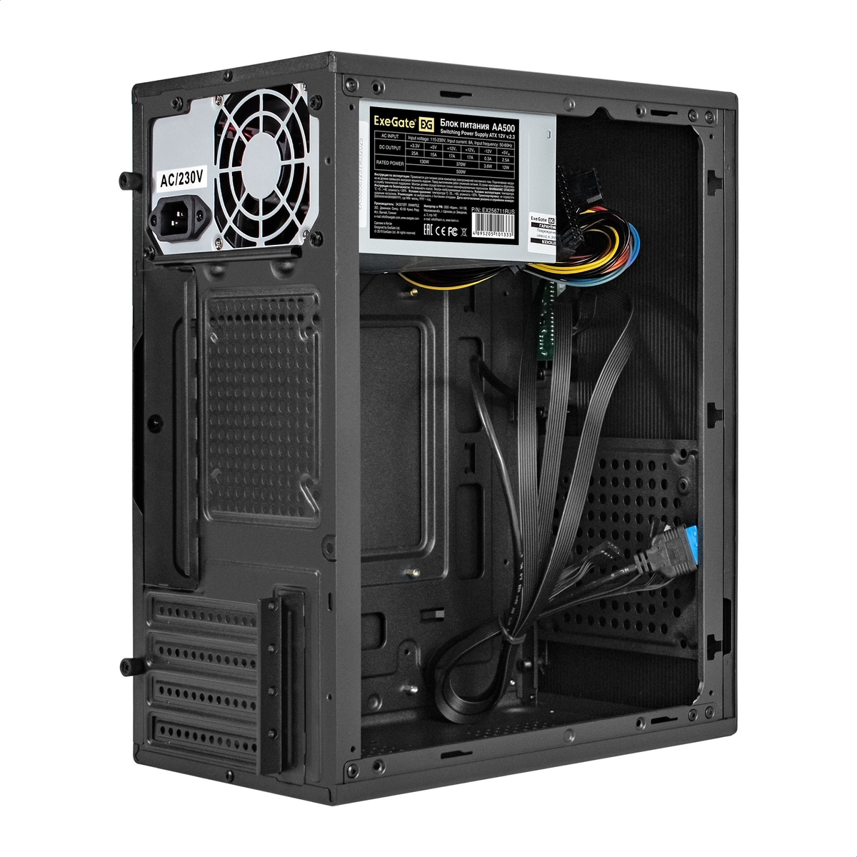 Minitower ExeGate BAA-303MU-AA500