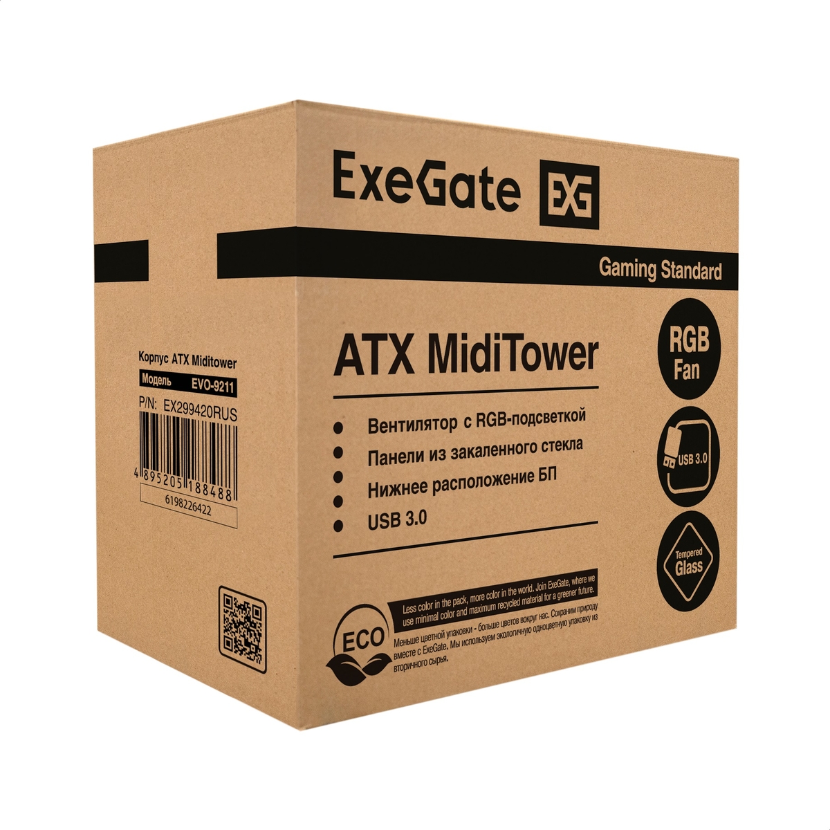 Miditower ExeGate EVO-9211