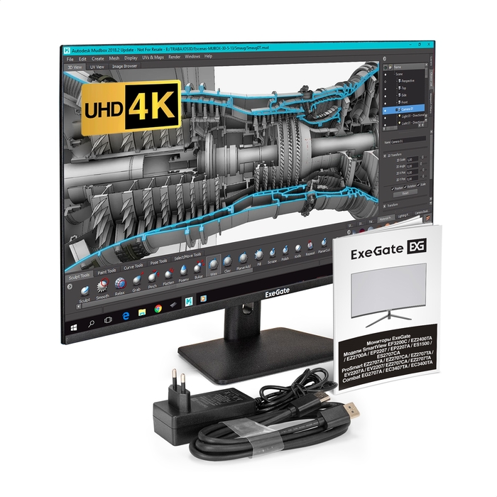 Monitor 31.5" ExeGate SmartView EF3200C