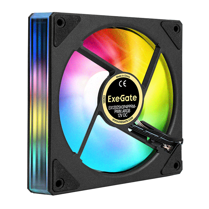 Fan ExeGate EX12025H3P4PPRM-PWM.ARGB