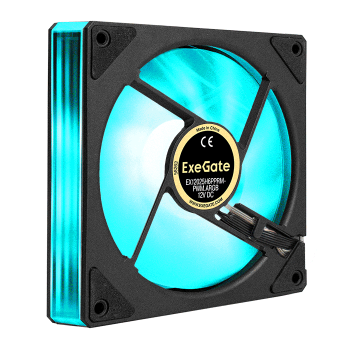 Fan ExeGate EX12025H6PPRM-PWM.ARGB