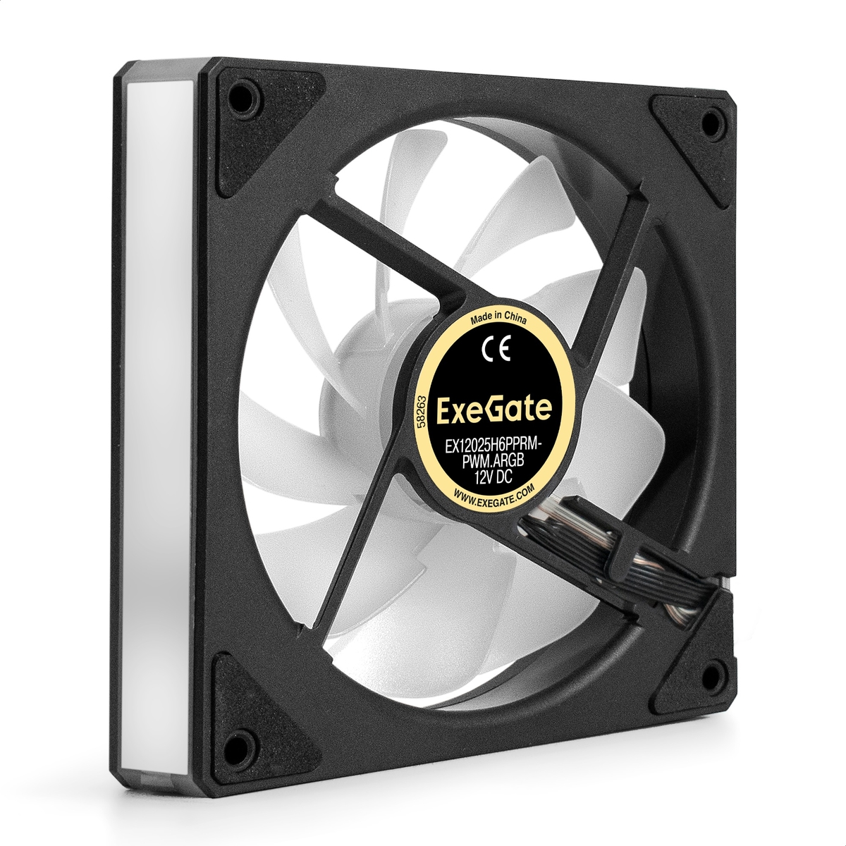 Fan ExeGate EX12025H6PPRM-PWM.ARGB