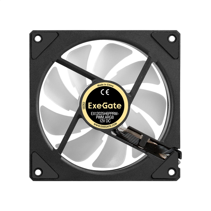 Fan ExeGate EX12025H6PPRM-PWM.ARGB
