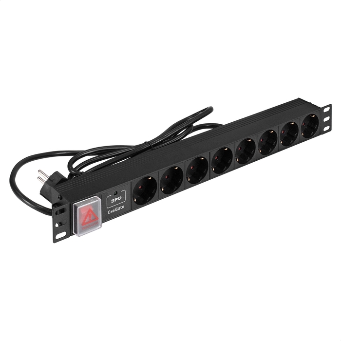 PDU ExeGate ServerPro PDU-19H802 Al-8S-EU1.8CU-SW-SPD1