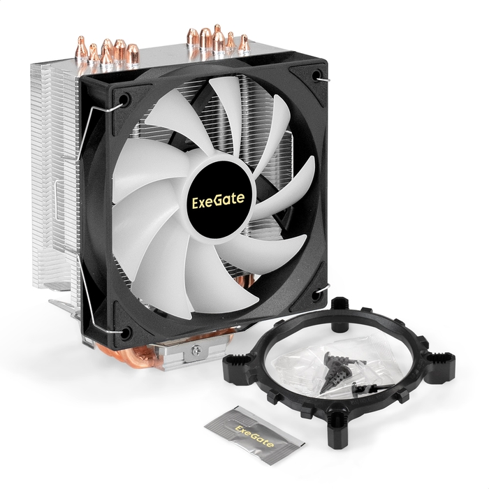 Cooler ExeGate Wizard EXX600-PWM.FRGB