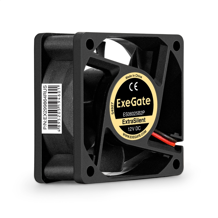 Fan 12V DC ExeGate ExtraSilent ES06025B2P