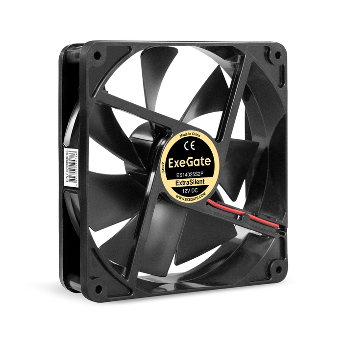 Fan 12V DC ExeGate ExtraSilent ES14025S2P