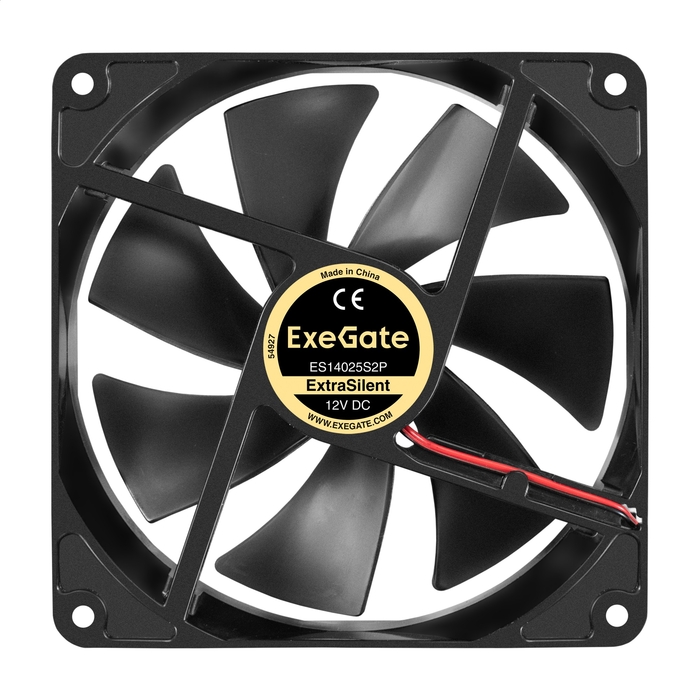 Fan 12V DC ExeGate ExtraSilent ES14025S2P