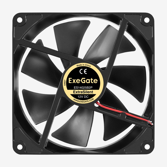 Fan 12V DC ExeGate ExtraSilent ES14025B2P